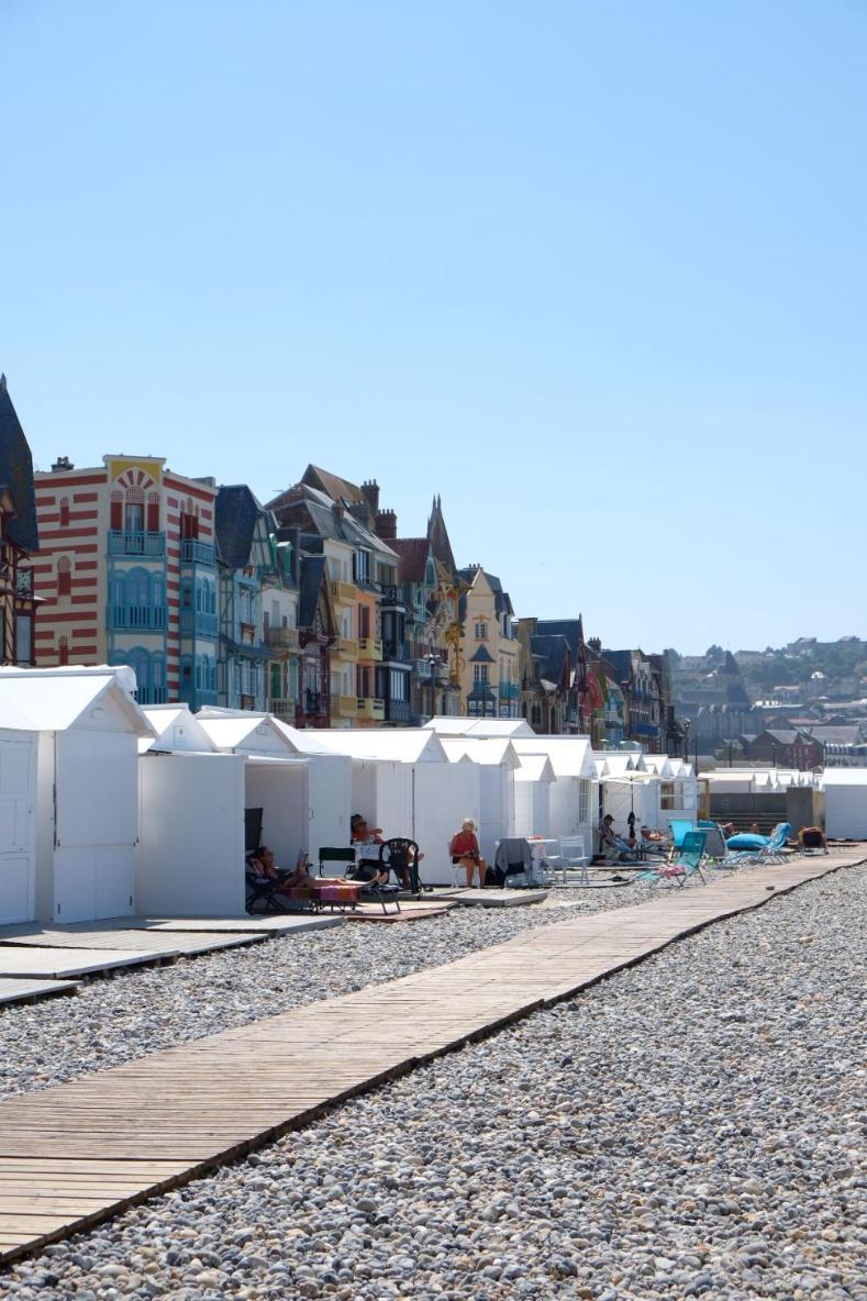 Villa Adele, Sauna Et Balcon Vue Mer - Appt 03 Mers-les-Bains Luaran gambar